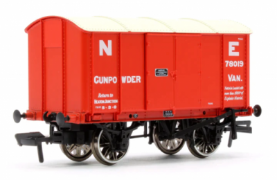 Rapido Trains North Eastern Railway Gunpowder Van OO Gauge 908028
